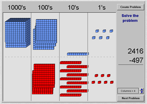 subtraction practice 